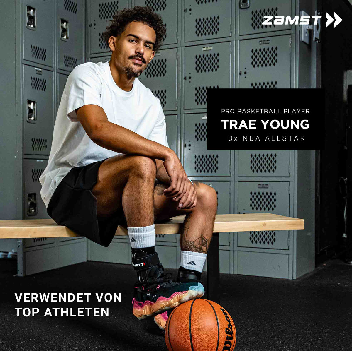 A2-DX Sprunggelenkbandage Schwarz