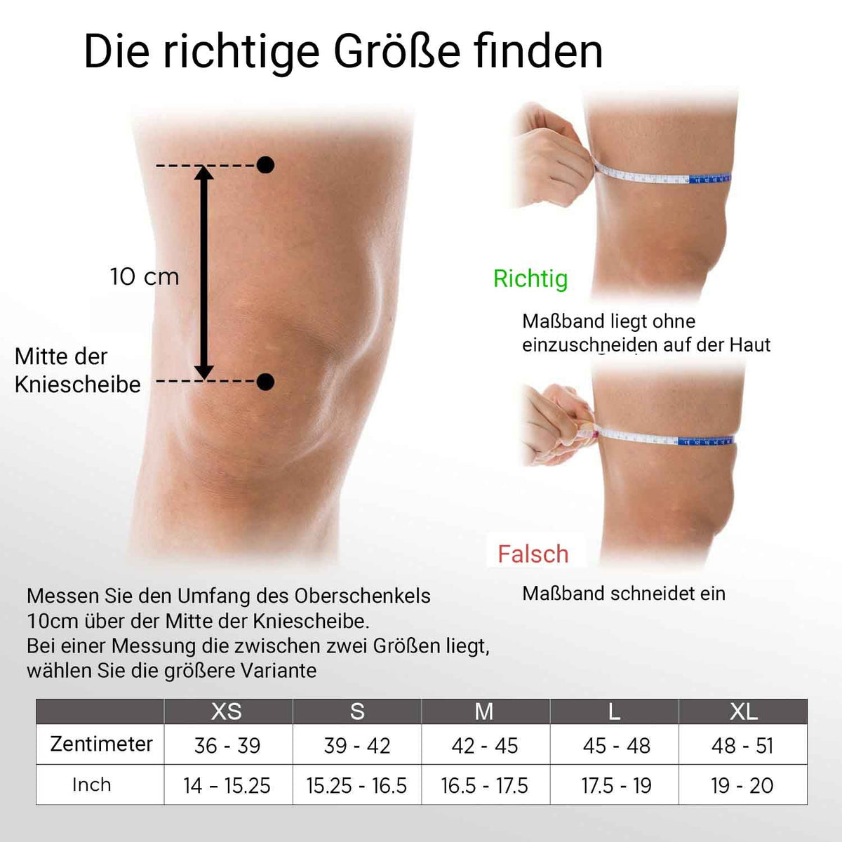 RK 1 Plus Kniebandage (für Läufer)