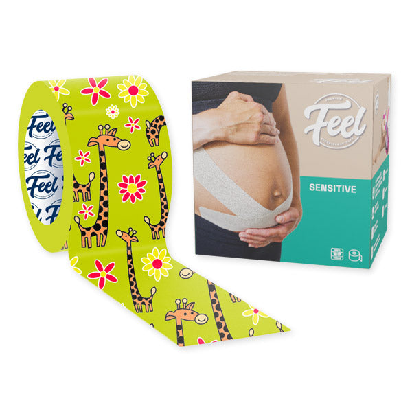 Feel Sensitive Tape - 5cm x 5m - Giraffe
