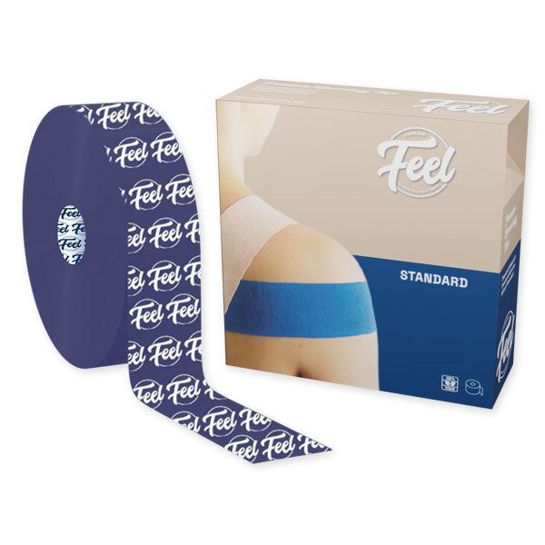Feel Standard Tape - 5cm x 32m - Navy Blue Logo